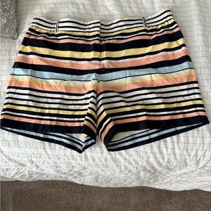 The Limited Multicolor Striped Women's Shorts